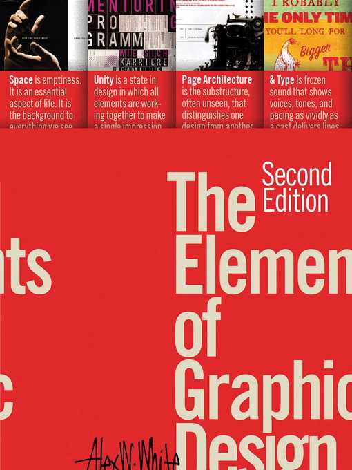 Title details for The Elements of Graphic Design by Alex W. White - Wait list
